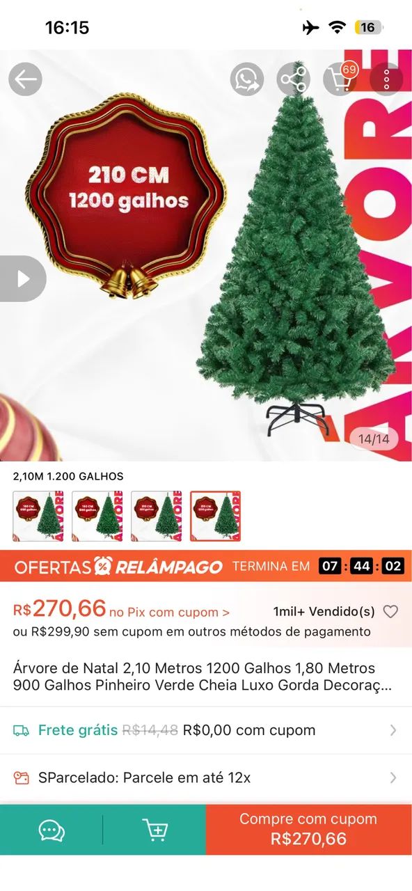 Árvore de Natal  - Foto 2