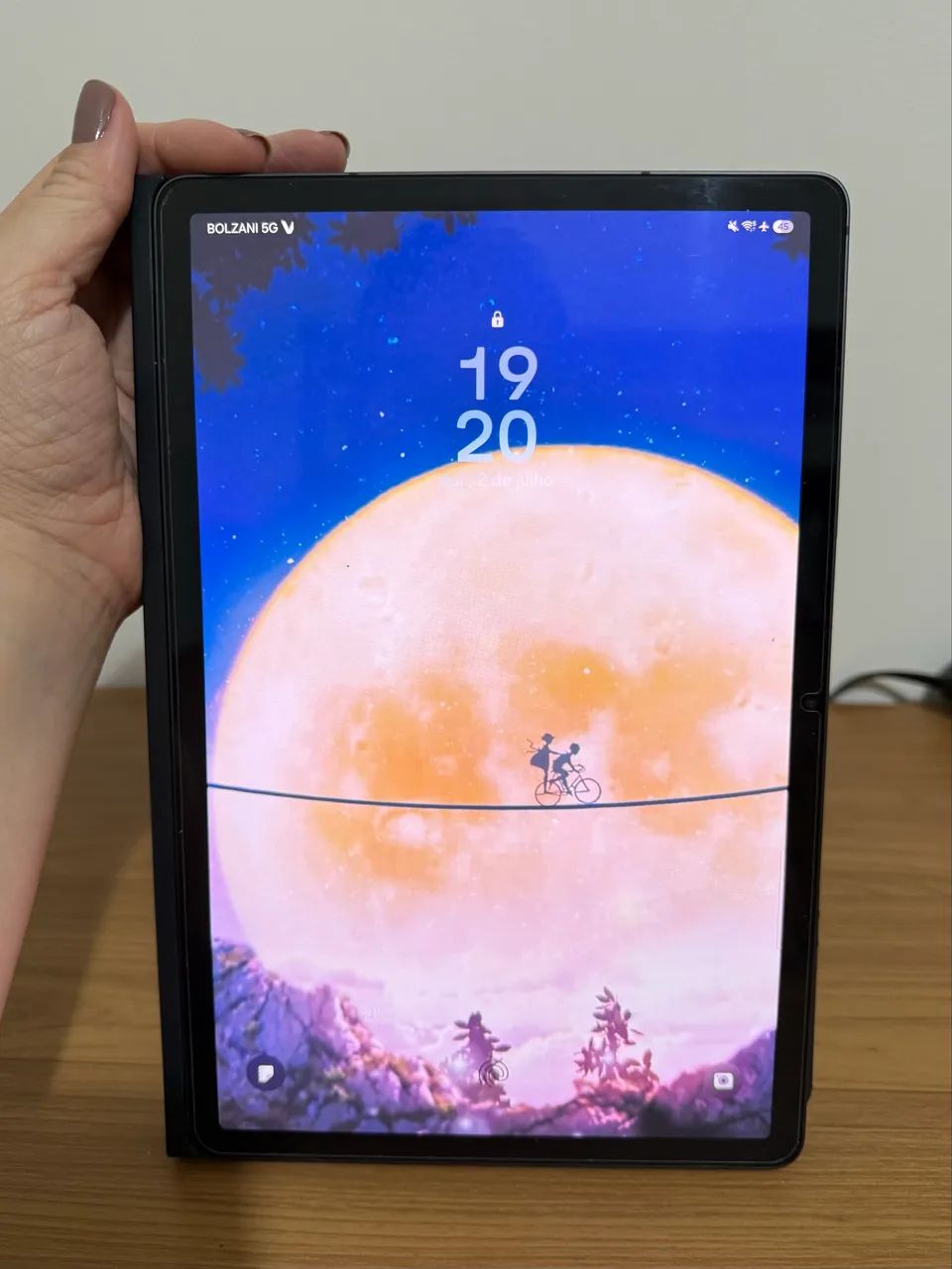 Tablet Samsung S9 Grafite, 256GB, 11", ", WiFi com teclado