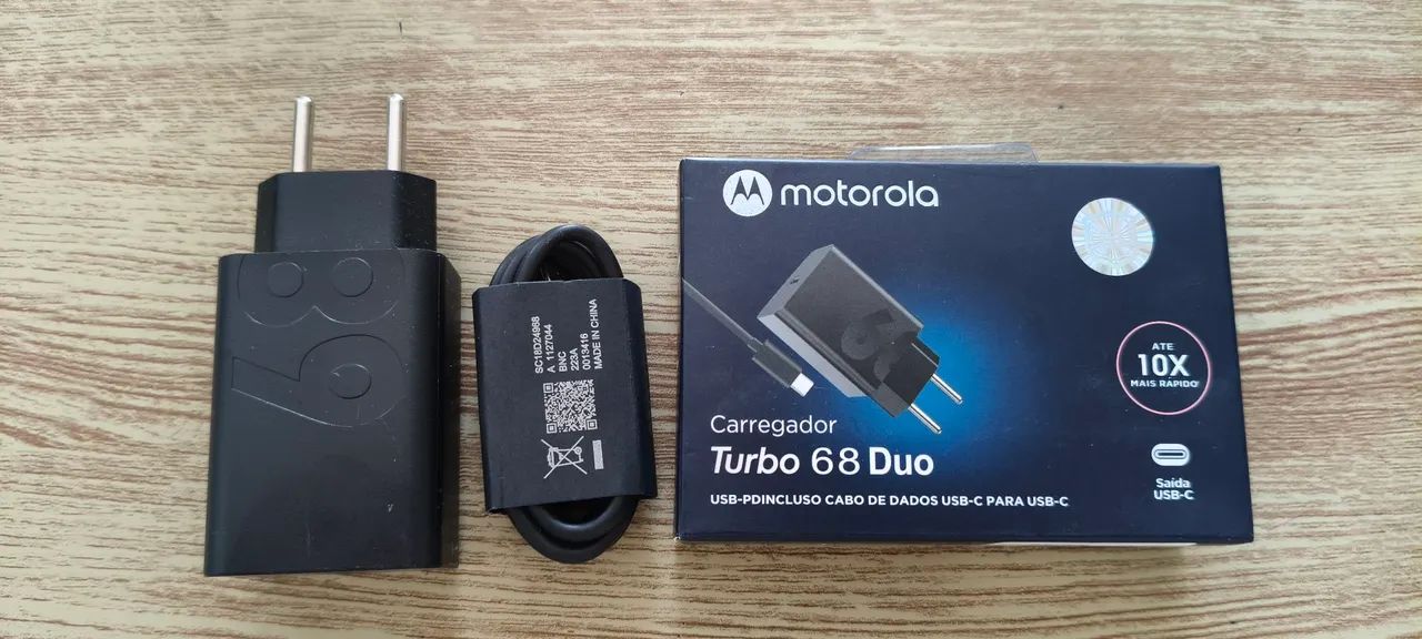 CARREGADOR TURBO 68W PARA MOTOROLA PRONTA ENTREGA  - Foto 3