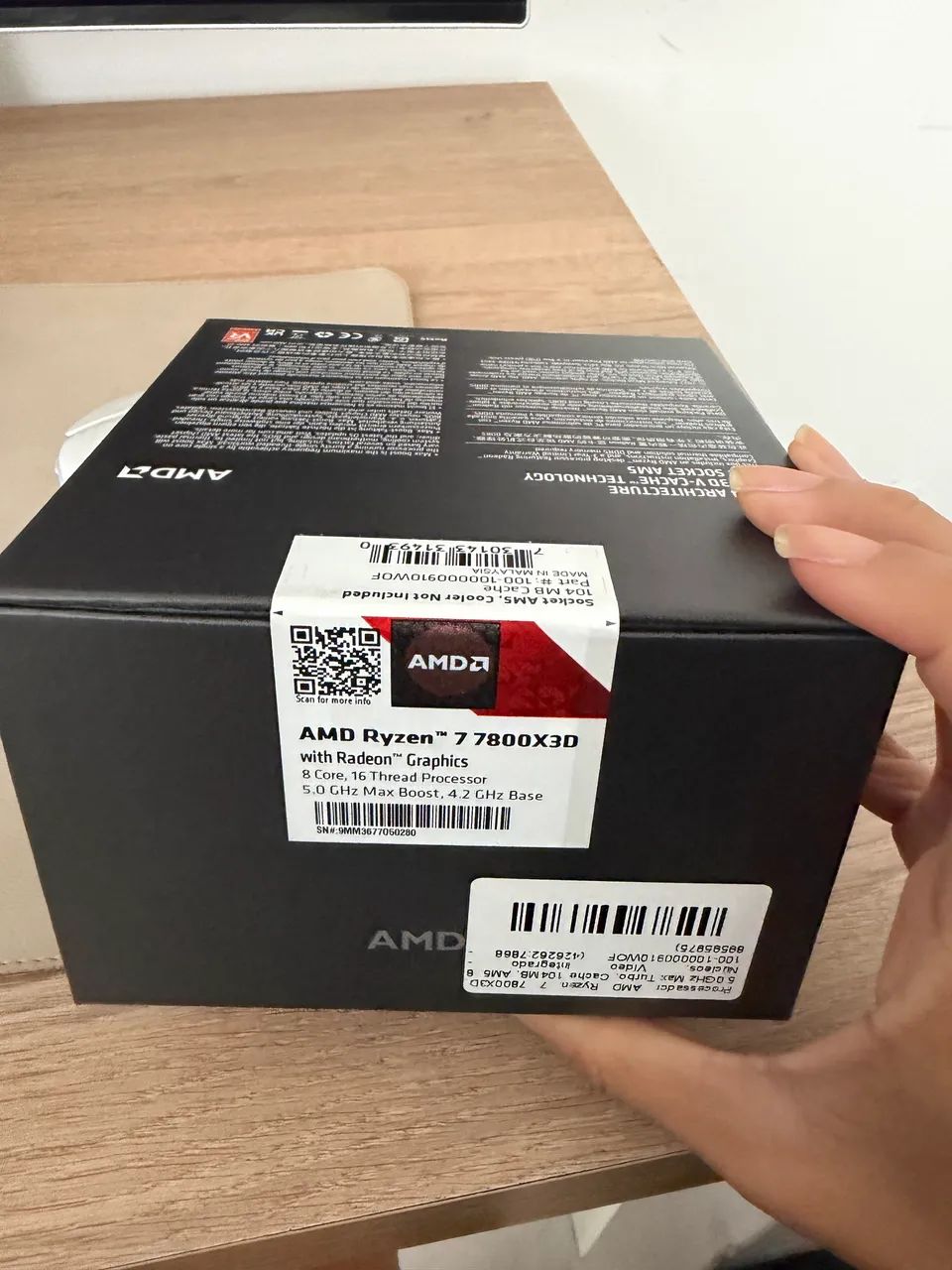 Processador AMD Ryzen 7 7800X3D - Foto 2