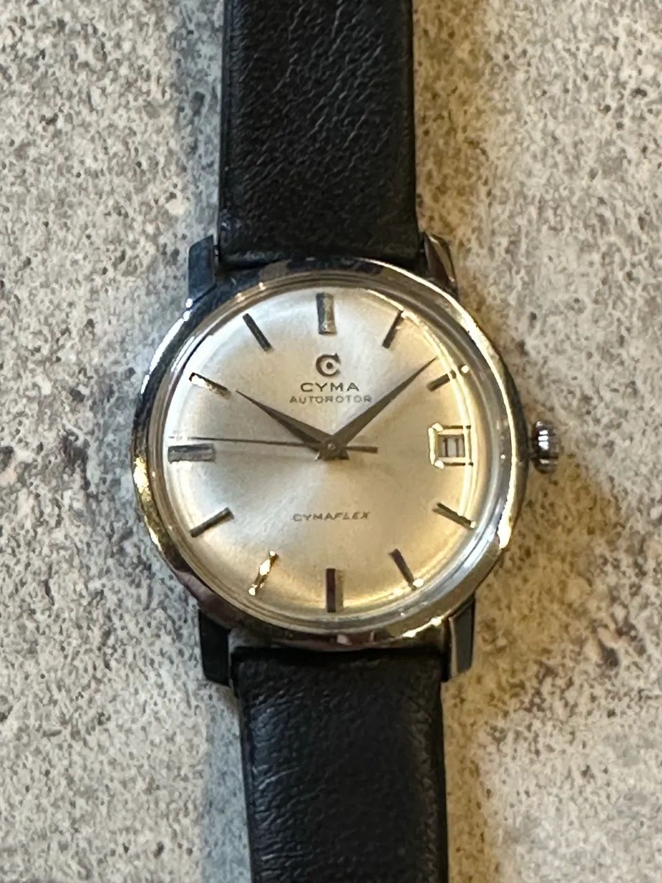 Relógio CYMA Autorotor Cymaflex Date