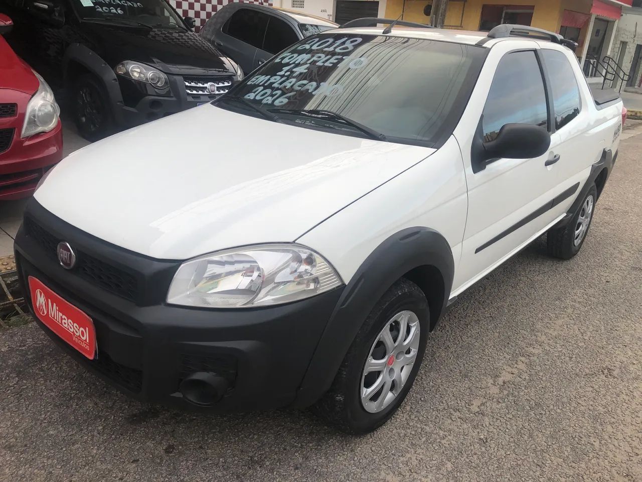 Fiat Strada Working Hard 1.4 Fire Flex 8V CD 2018 - Foto 2