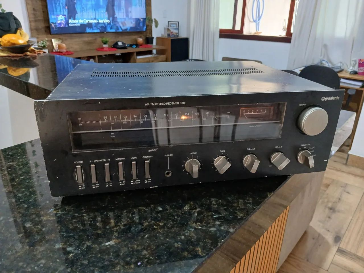 Receiver Gradiente S96 ( venda de peças ) leia 