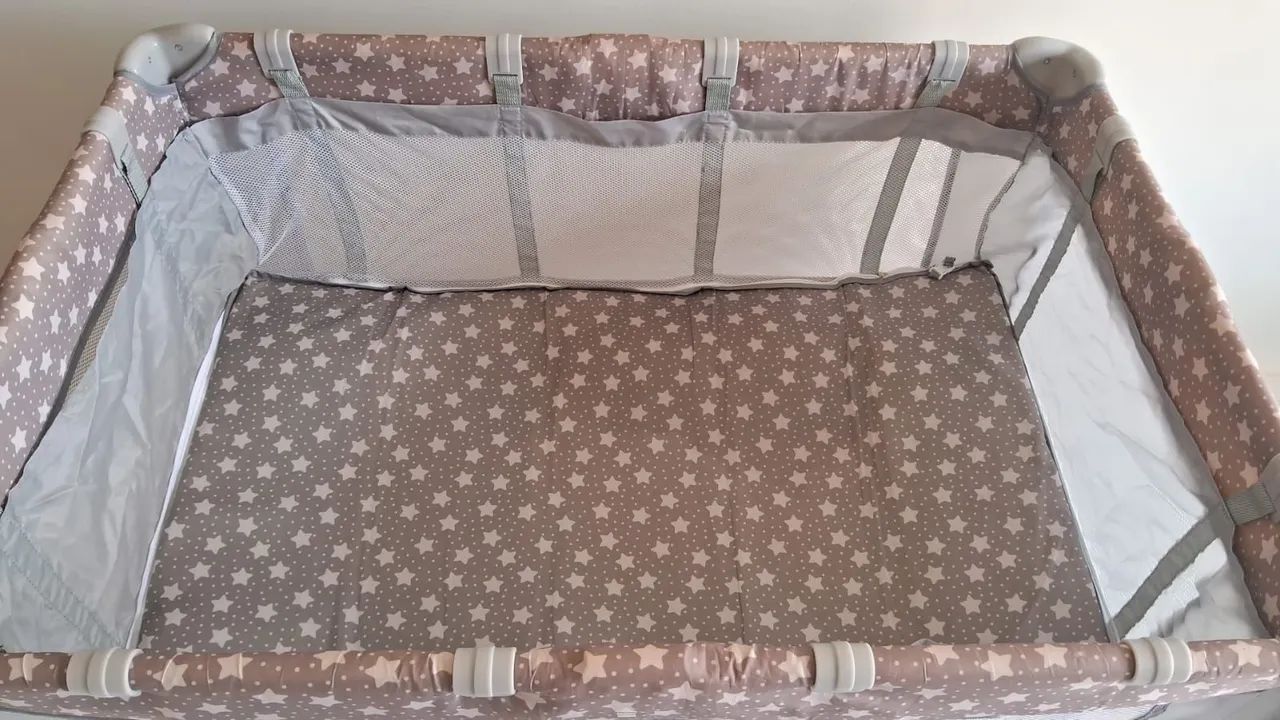 BERÇO/CAMA/CERCADINHO MARCA VOYAGE - Foto 3