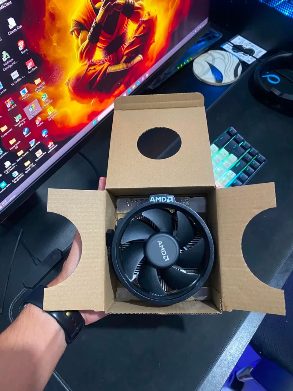 PROCESSADOR RYZEN 5 5500 (NOVO) - Foto 3