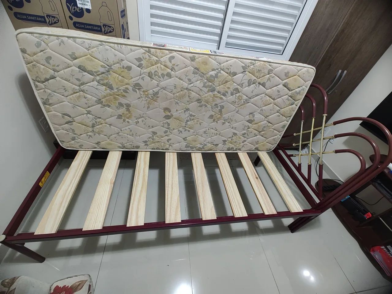 Cama Solteiro + Colchão