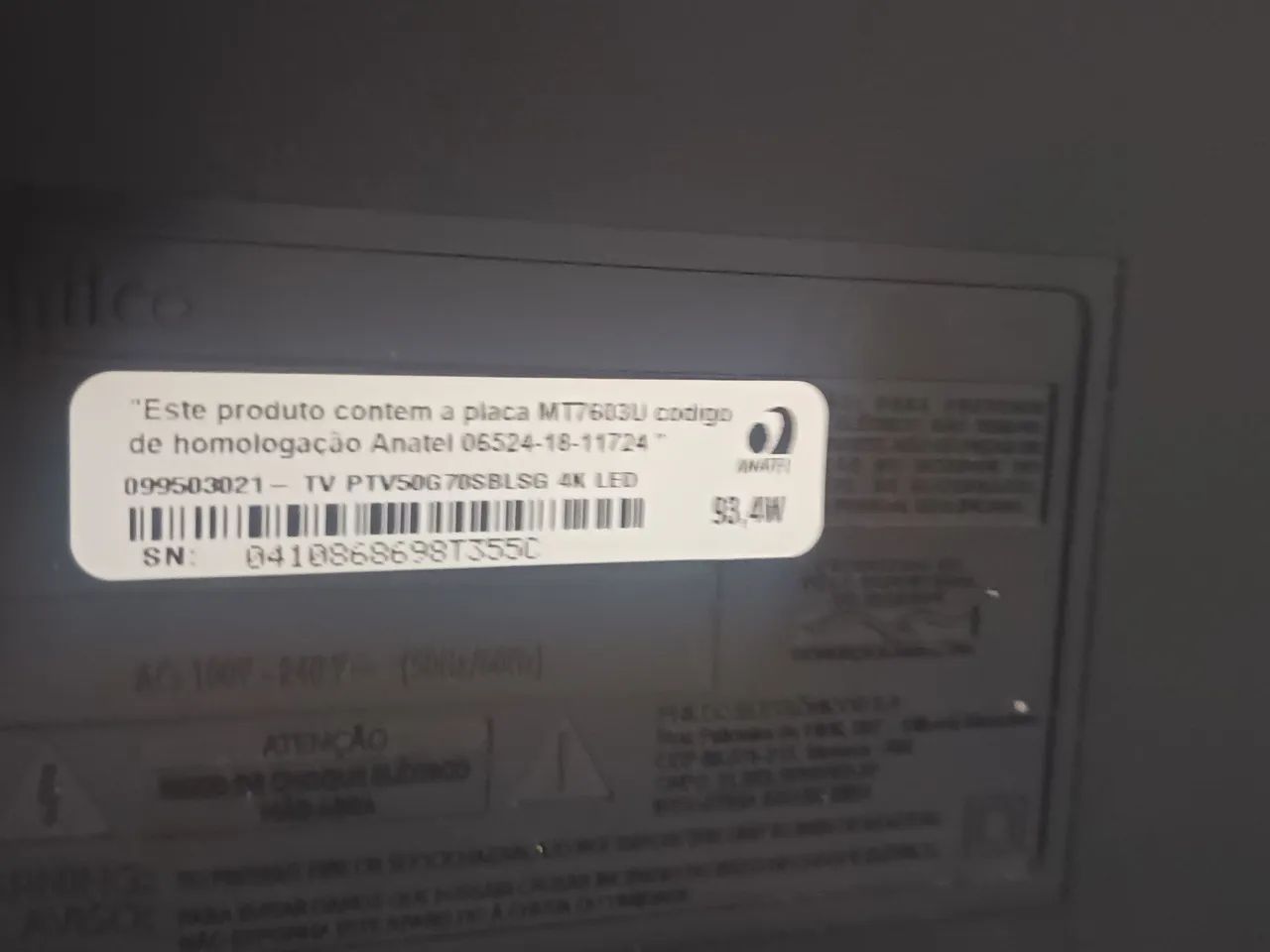 Vendo tv Philco para retirada de peça 