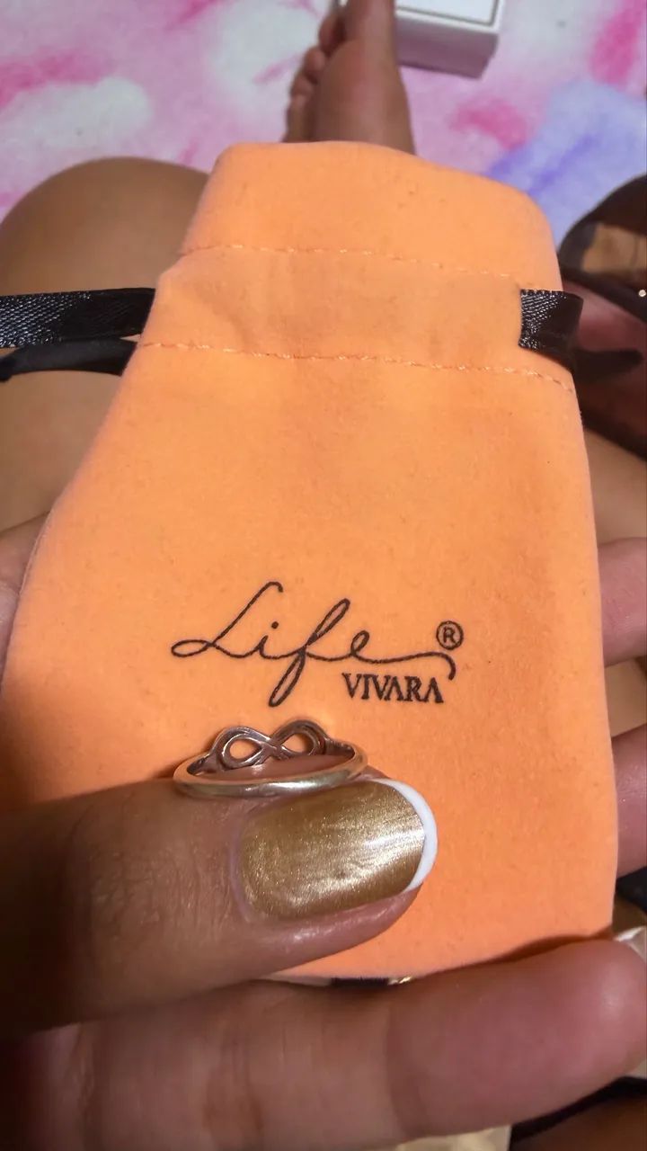 Anel com símbolo do infinito Vivara  T 16 - Foto 3