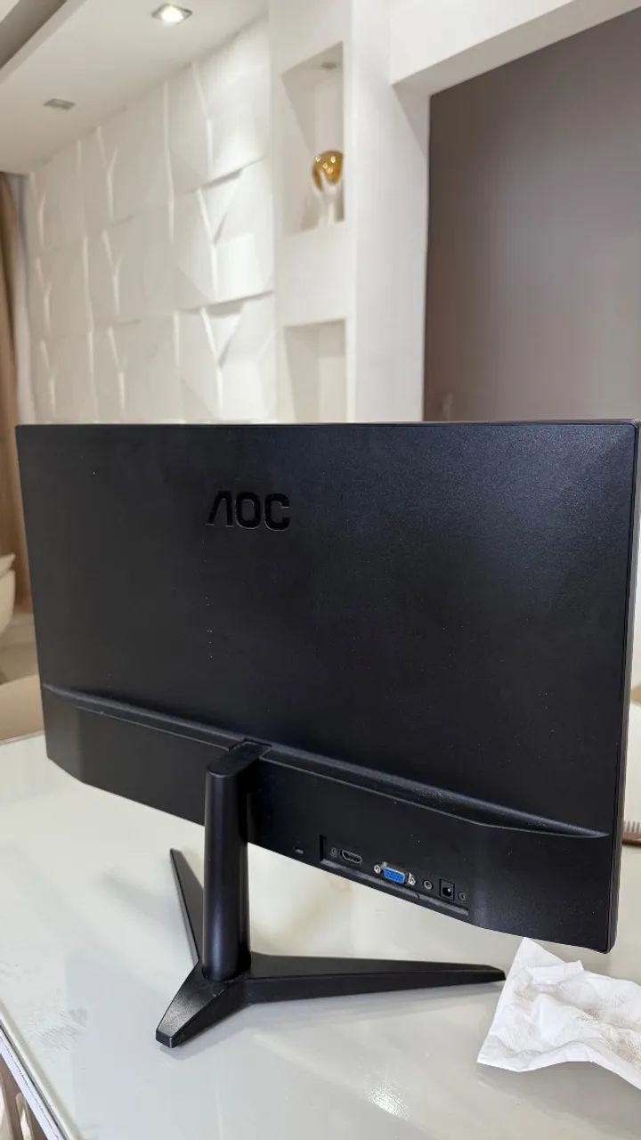 monitor aoc 22b1h 21,5 polegadas  monitor aoc modelo da série b1, com tela lcd de 21,5  po - Foto 4