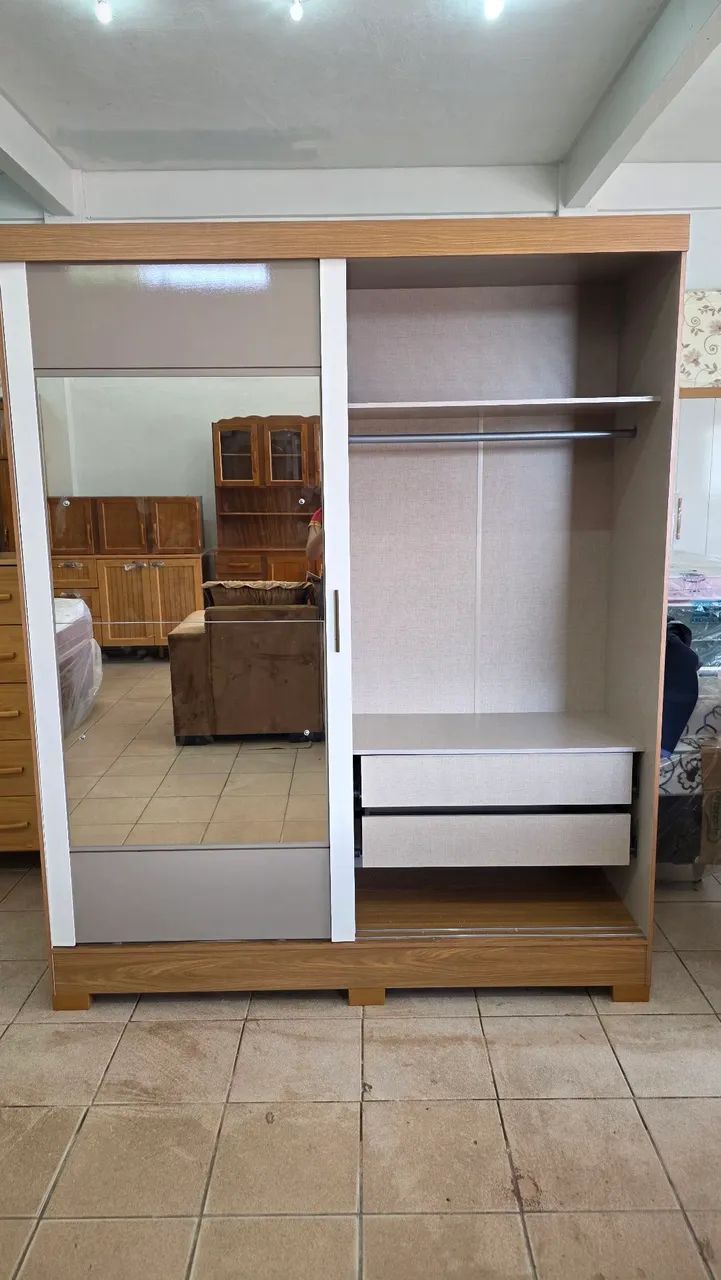 Guarda roupa de casal nova  - Foto 3