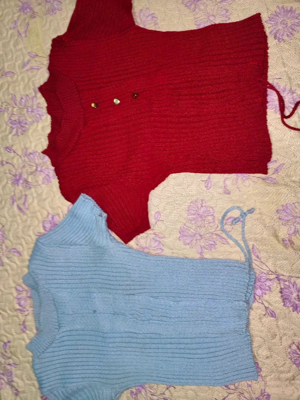 2 Blusas de tricô - R$25 as duas