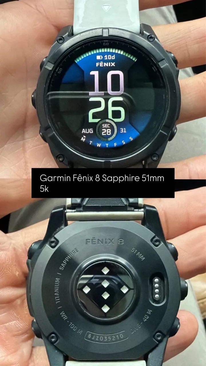 Garmin Fênix 8 Sapphire 51mm