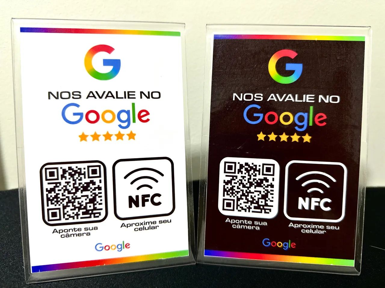 PLAQUINHAS NFC | AVALIAÇÃO | PIX | SITE 