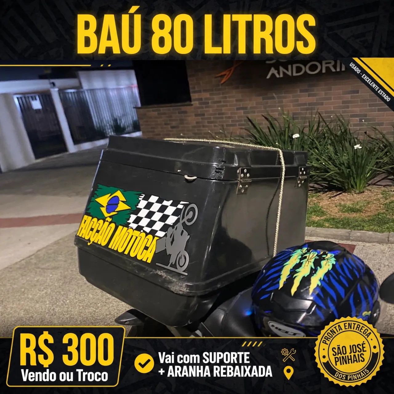 Vendo Baú 80 litros  - Foto 4
