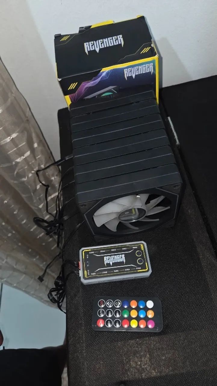 KIT 6 VENTOINHAS ( 6 FANS ) + CONTROLADORA - Foto 3
