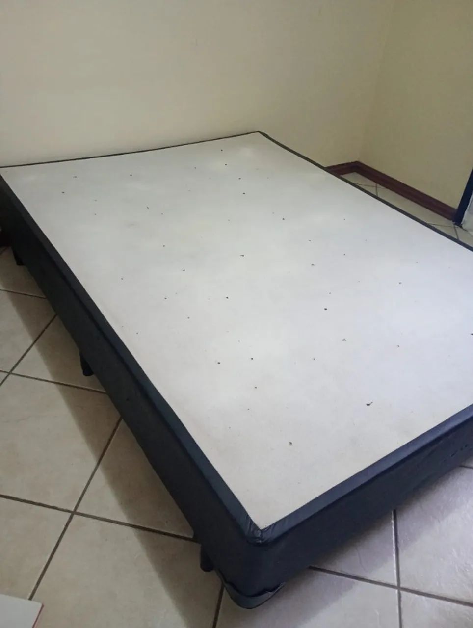 Cama box casal - doação sem entrega 