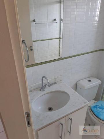 Apartamento com 2 dormitórios para alugar, 46 m² por r$ 1.050,00/mês - parque villa flores - Foto 16