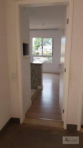 Apartamento com 3 dormitórios à venda, 63 m² - Villa Flora Hortolandia - Hortolândia/SP - Foto 2