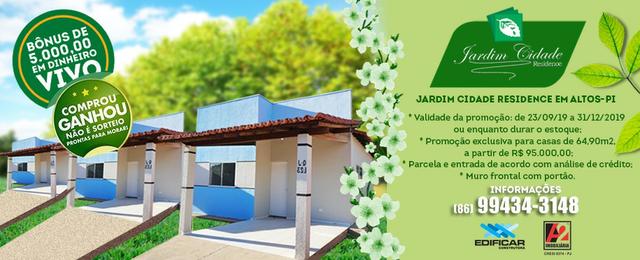 Compre uma casa e ganhe um bônus de 5 MIL em dinheiro vivo