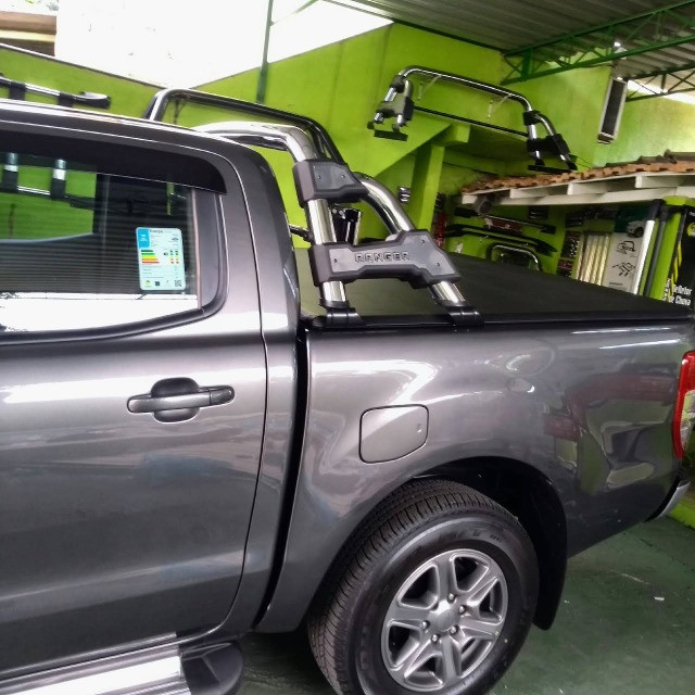 Santo Antônio Ford Ranger St-r 2013 à 2020 Cabine Dupla - Cromado - Foto 2
