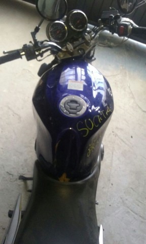 Sucata de moto para retirada de peças Suzuki GS 500 2008/2009 - Foto 2