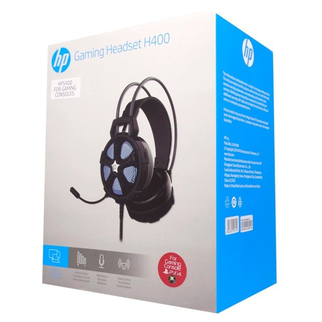 Headset Gamer HP H400 Multiplataforma- HP | A pronta entrega | Loja XonGeek | Oficial - Foto 4