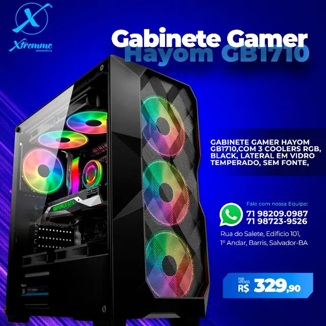 Pc gamer completo pichau  Black Friday Casas Bahia