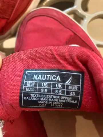 Tênis Náutica Vermelho - Original  - Foto 4