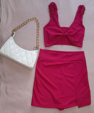 Conjunto short saia + Cropped  - Foto 2