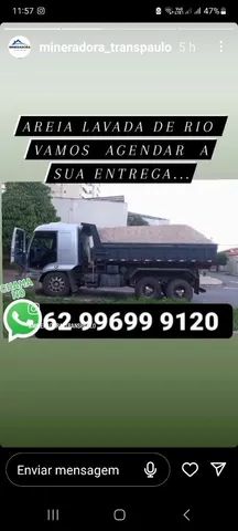 Areia lavada de rio  - Foto 4