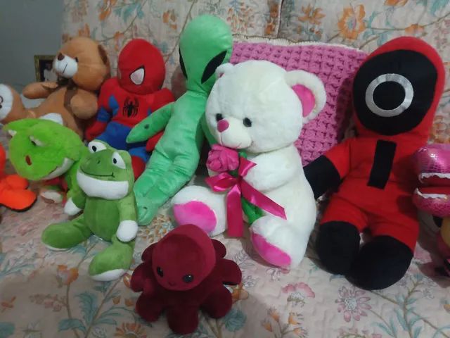 Kit Lote de Pelúcias (vendo separado) - 10 Pelúcias - Pronta Entrega - Foto 3