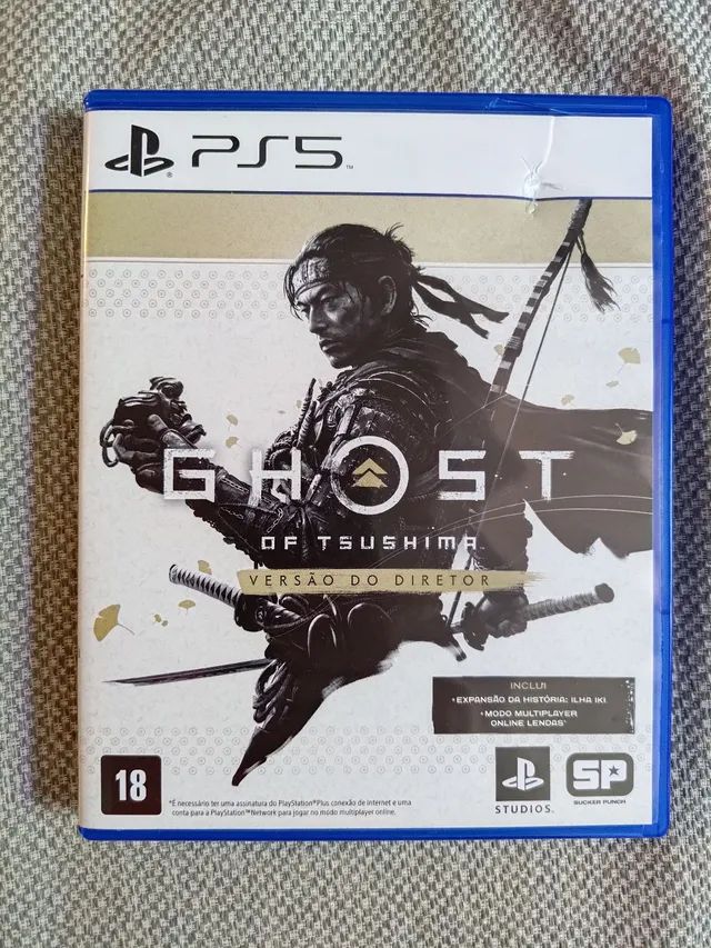 Jogo Ghost OF Tsushima Versão do Diretor PS5 Mídia Física - Playstation -  Case Plus