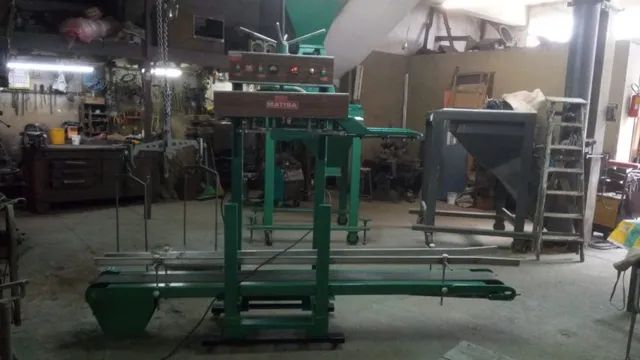 Seladora Matisa para embalagem até 50 kilos  com altura de 1mt