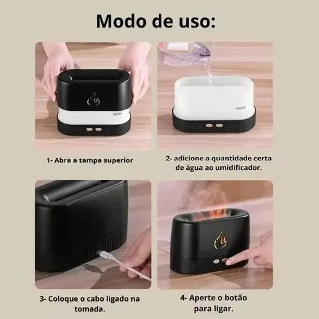 Oferta!!! Umidificador De Ar Difusor De Aroma  - Foto 2