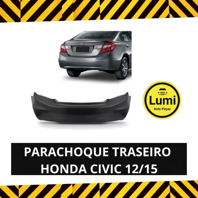 Parachoque Traseiro Civic 12/15 - NOVO!