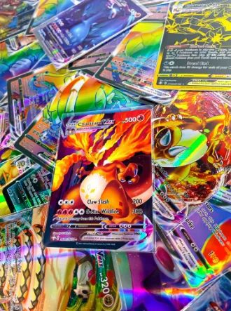 Lote Pokemon 5 Cartinhas VMax Sem Repeticoes Lendaria Rara - Deck de Cartas  - Magazine Luiza