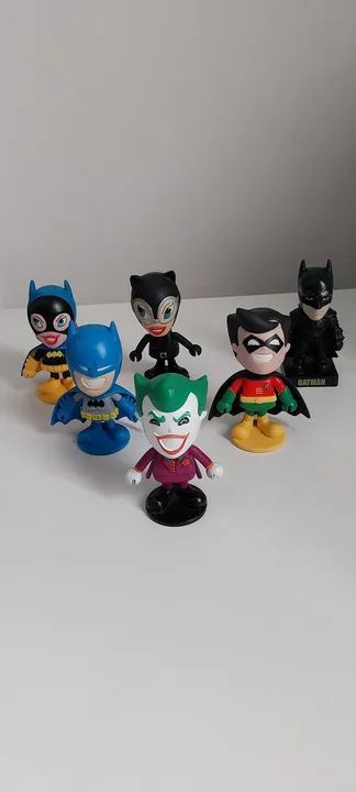 Miniaturas personagens  Batman Robin 