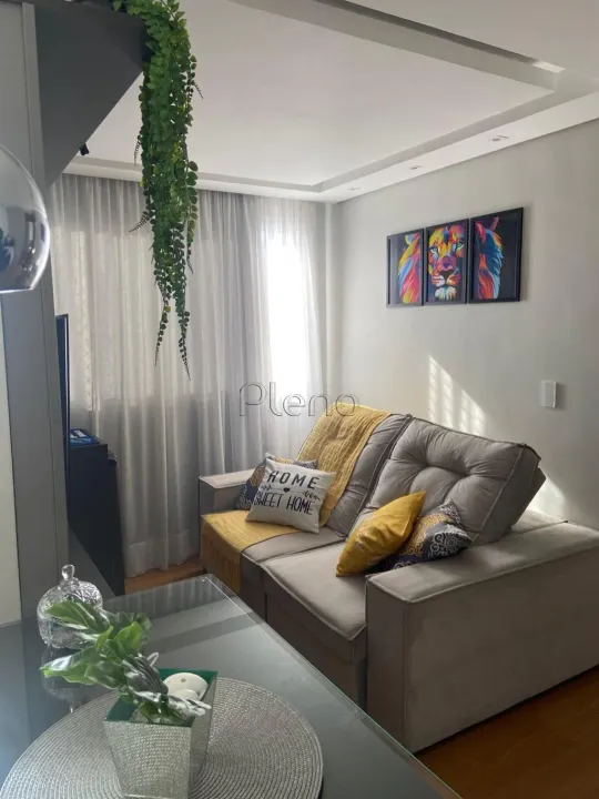 Apartamento à venda em Campinas, Fundação da Casa Popular, com 2 quartos, com 45 m²