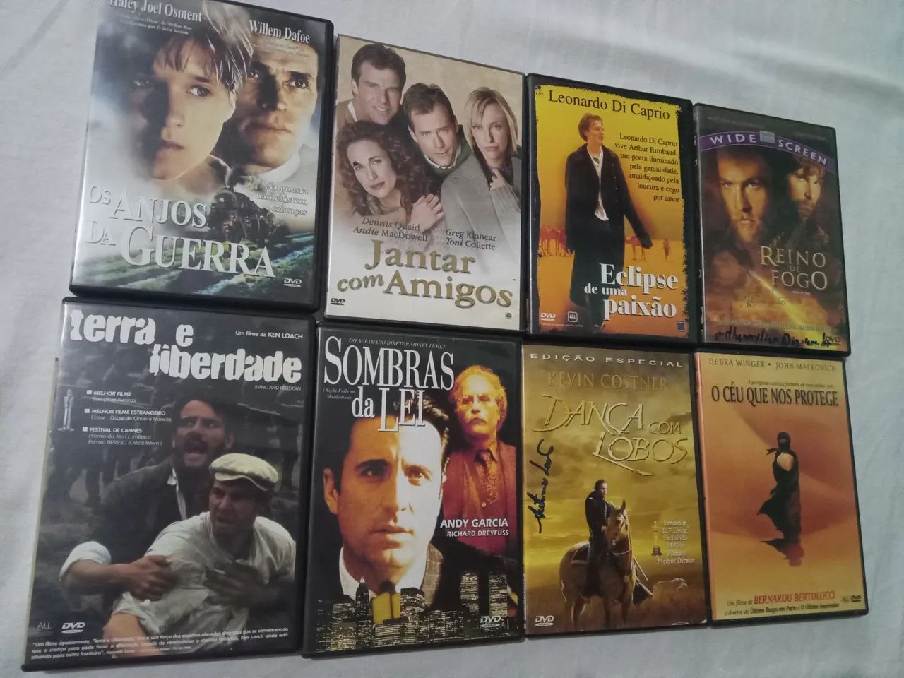 Lote de 8 DVDs de filmes originais - Foto 2