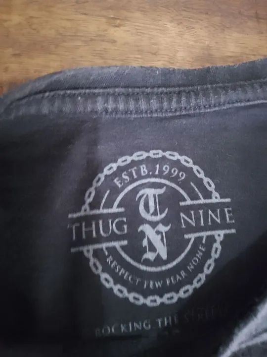 Camiseta  THUG NINE.  Extra GG - Foto 2