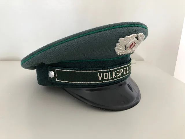 Quepe Volkspolizei - Polícia Polular Alemã - Réplica - Foto 3