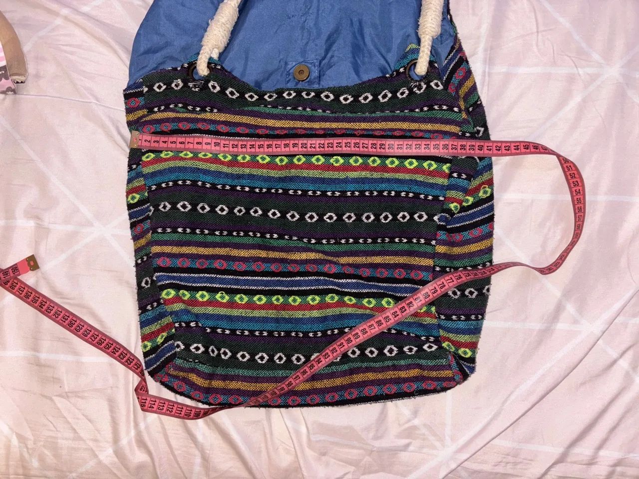 Bolsa de ombro colorida - Foto 4