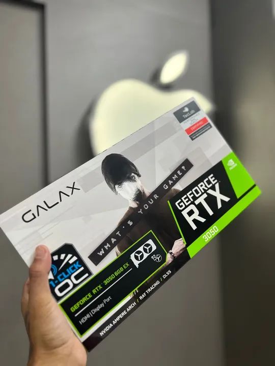 Placa de Vídeo GeForce RTX 3050 6GB 