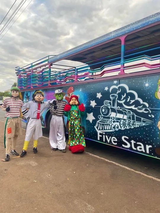 Trenzinho da Alegria, carreta da alegria, carreta furacão  - Foto 2