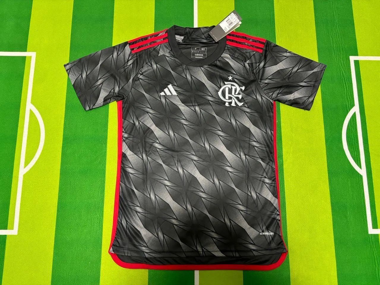 Camisa de Futebol Flamengo Adidas AeroReady - Tamanho M