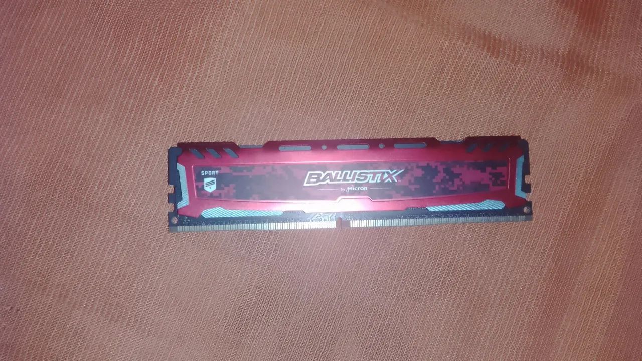 Memória ddr4 Ballistix gamer memórias micron - Foto 2