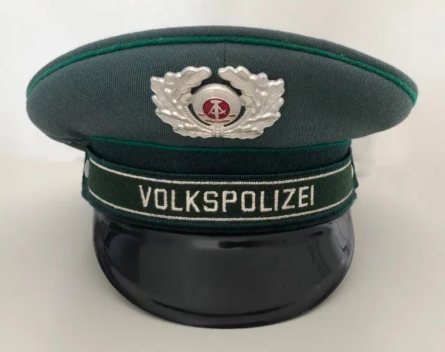 Quepe Volkspolizei - Polícia Polular Alemã - Réplica - Foto 5