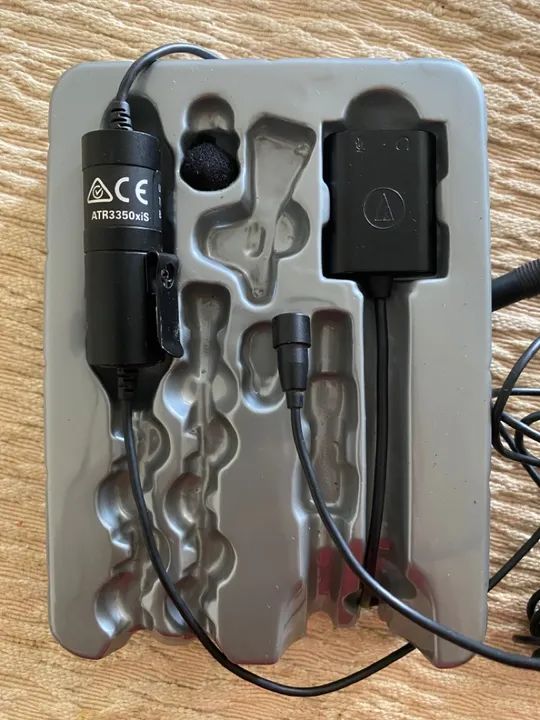 Microfone de Lapela Audio-Technica ATR3350x/iS - Novo - Foto 2