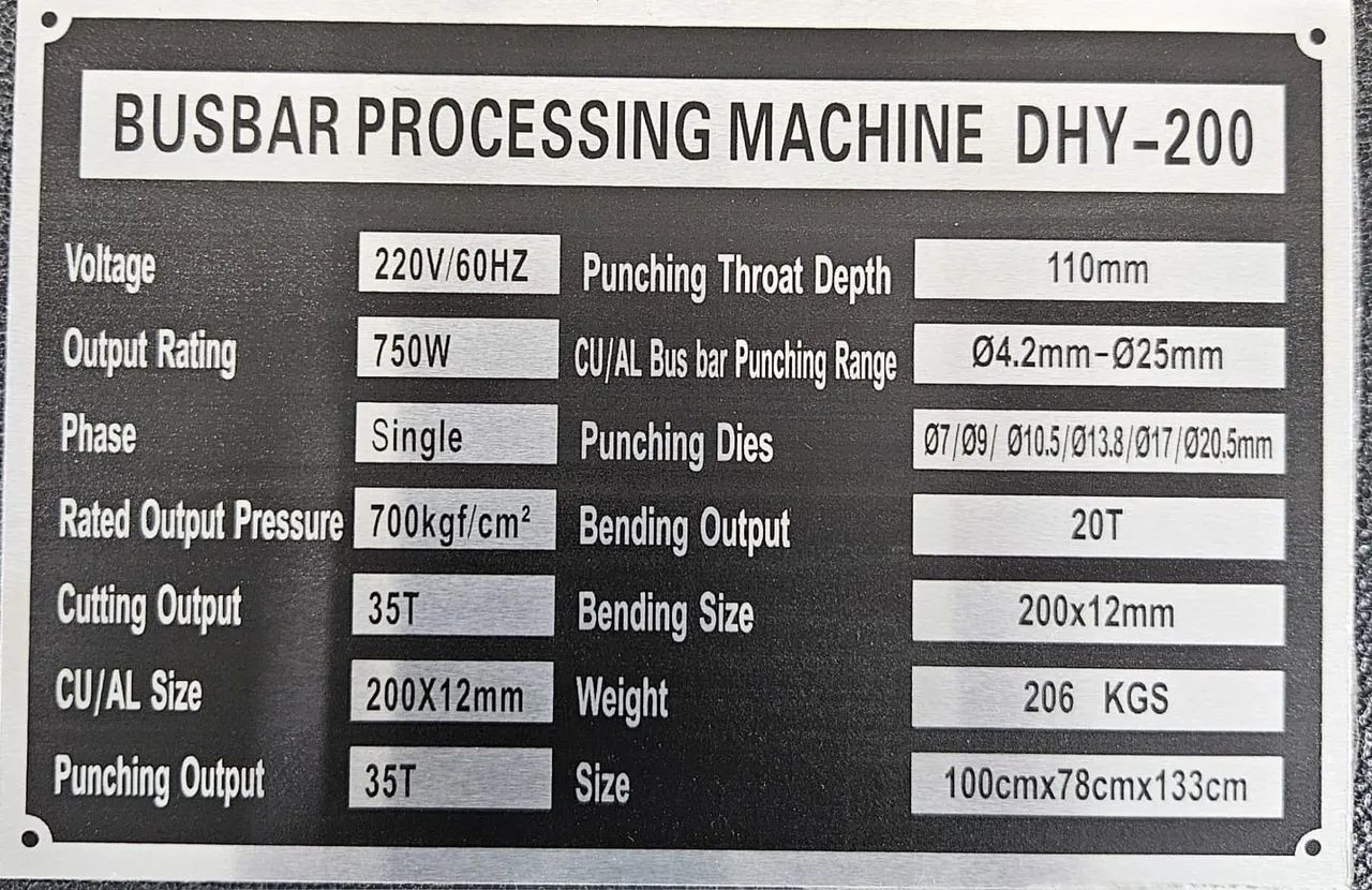 Máquina de corte de barramento de cobre - Foto 6