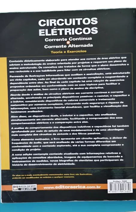 Circuitos Elétricos: Corrente Contínua E Corrente Alternada, De Markus, Otávio. Editorial  - Foto 4